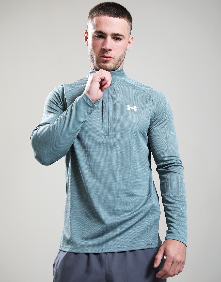 Under Armour Tech 1/2 Zip Blue/White