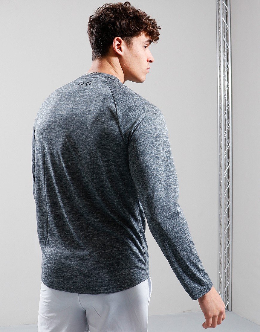 Under Armour Tech Long Sleeve T-Shirt Pitch Gray/Black