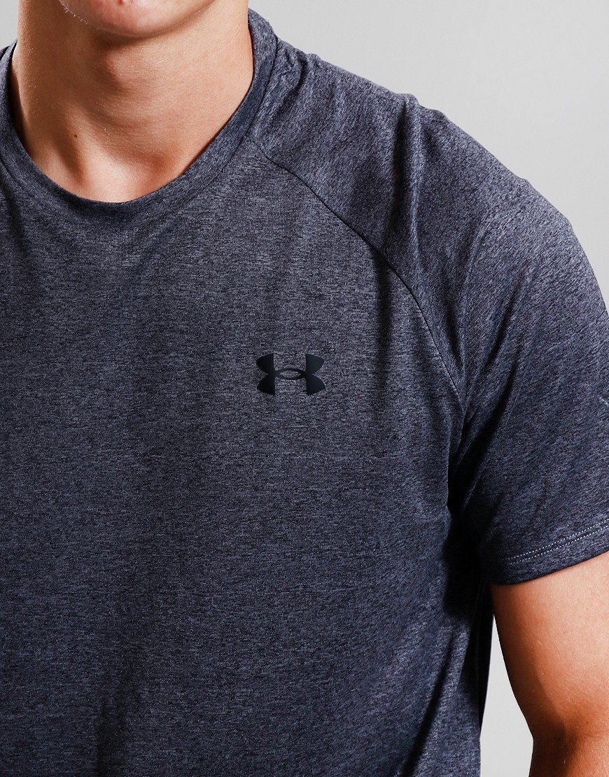 Under Armour Tech T-Shirt Carbon Heather/Black
