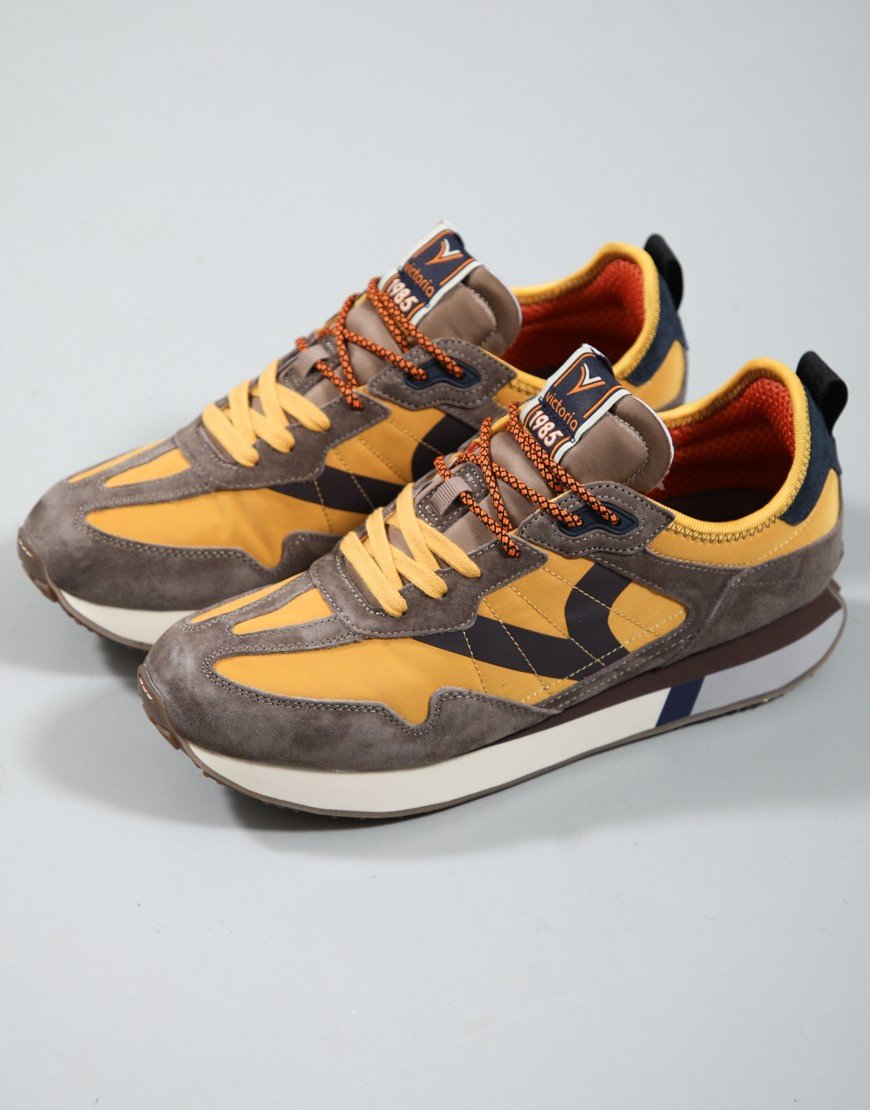 Victoria Bolt Sport Trainers Mostaza
