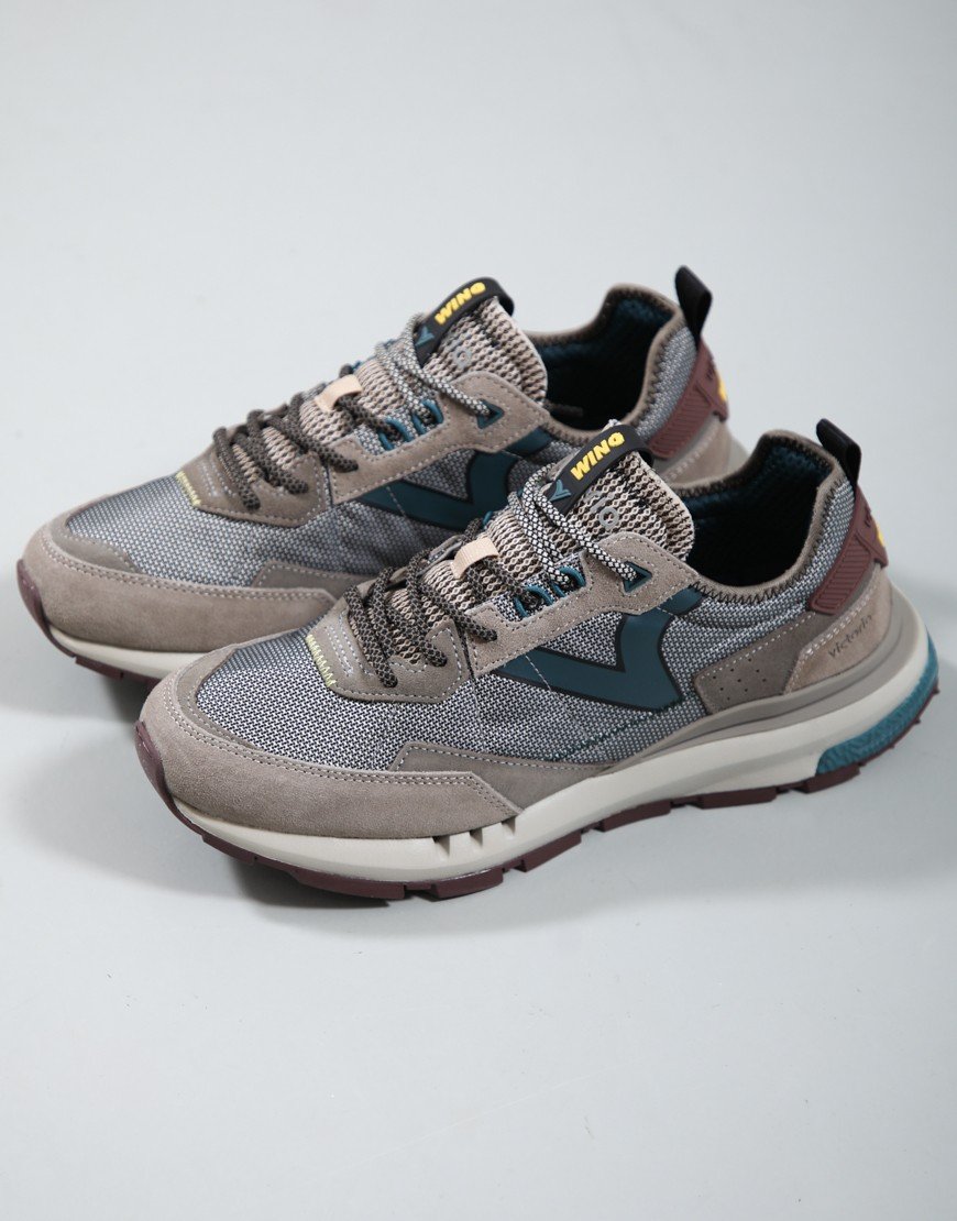 Victoria Wing Evo Tech Trainers Taupe