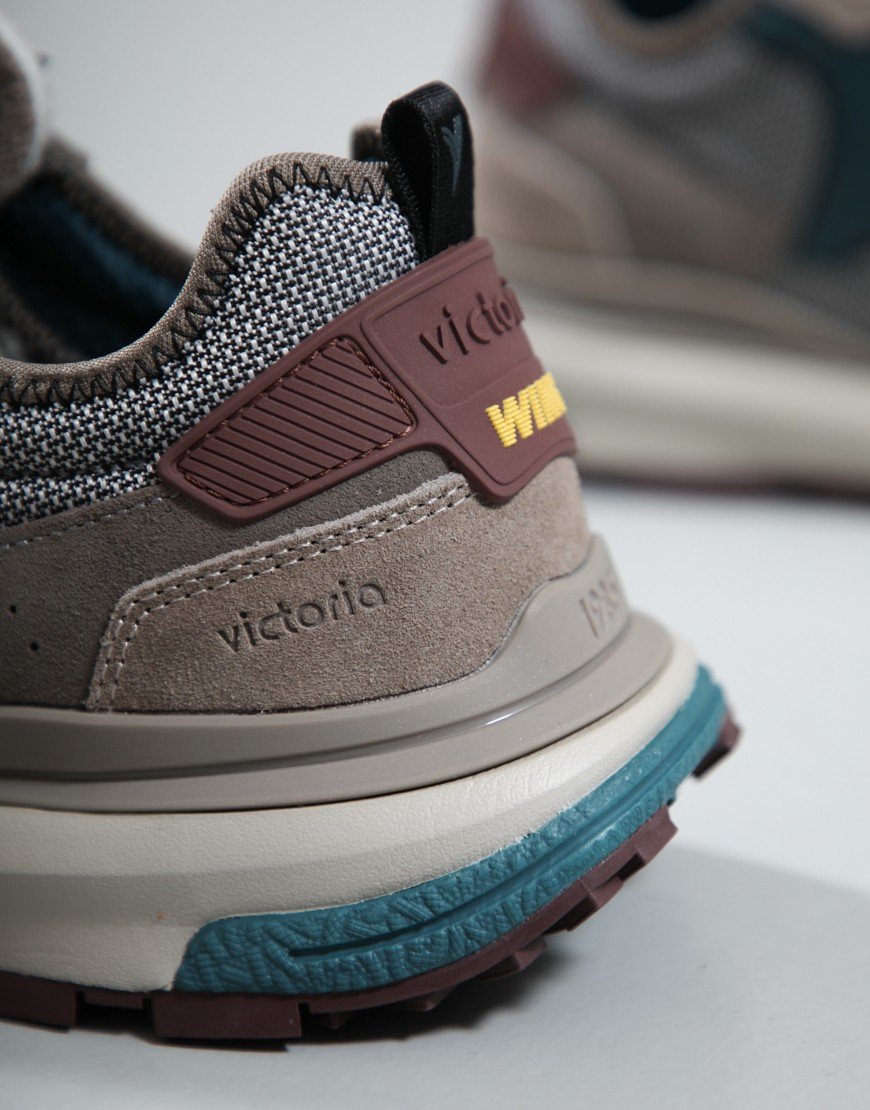 Victoria Wing Evo Tech Trainers Taupe
