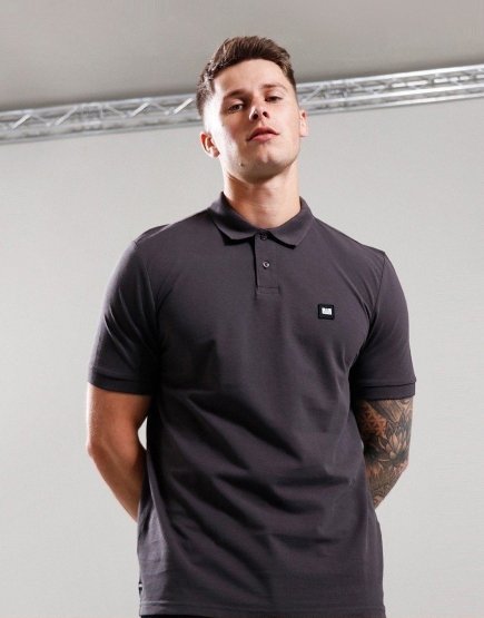 Weekend Offender Barnum Polo Shirt Anthracite