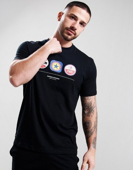 Weekend Offender Beer Mats T-Shirt Black