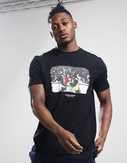 Weekend Offender Id Graphic T-Shirt Black