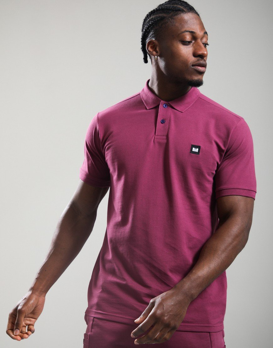 Weekend Offender Heathcote Polo Shirt Kirsch