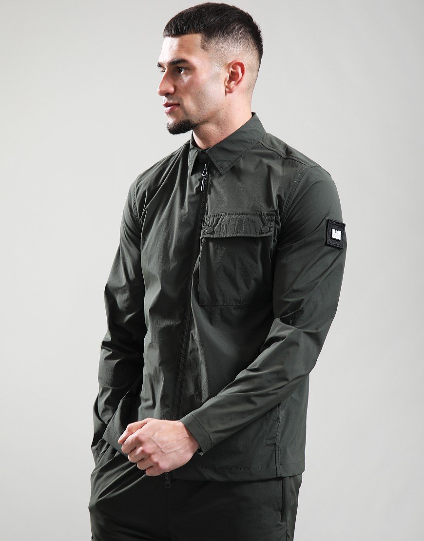Weekend Offender Southbank Overshirt Black Forest
