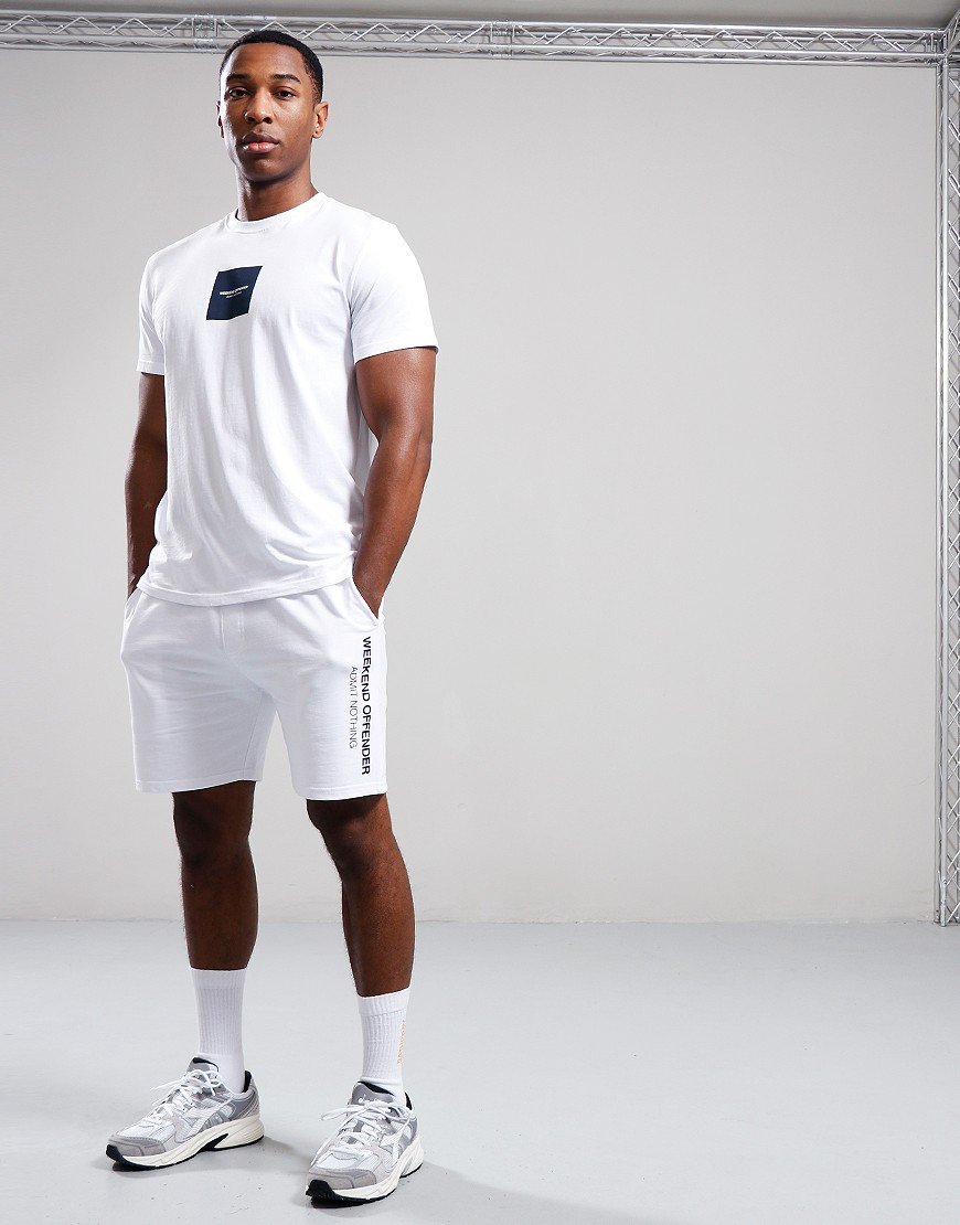 Weekend Offender Admit Nothing 2 T-Shirt White/Navy