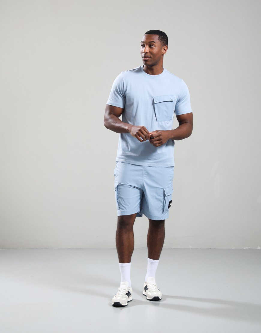 Weekend Offender Adrar T-Shirt Blue Tourmaline