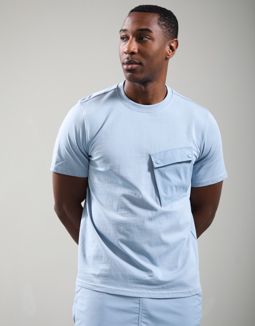 Weekend Offender Adrar T-Shirt Blue Tourmaline