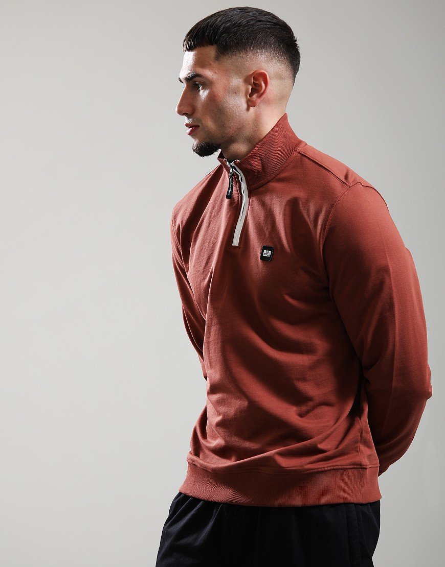 Weekend Offender Alberta Sweat Conker/Winter White