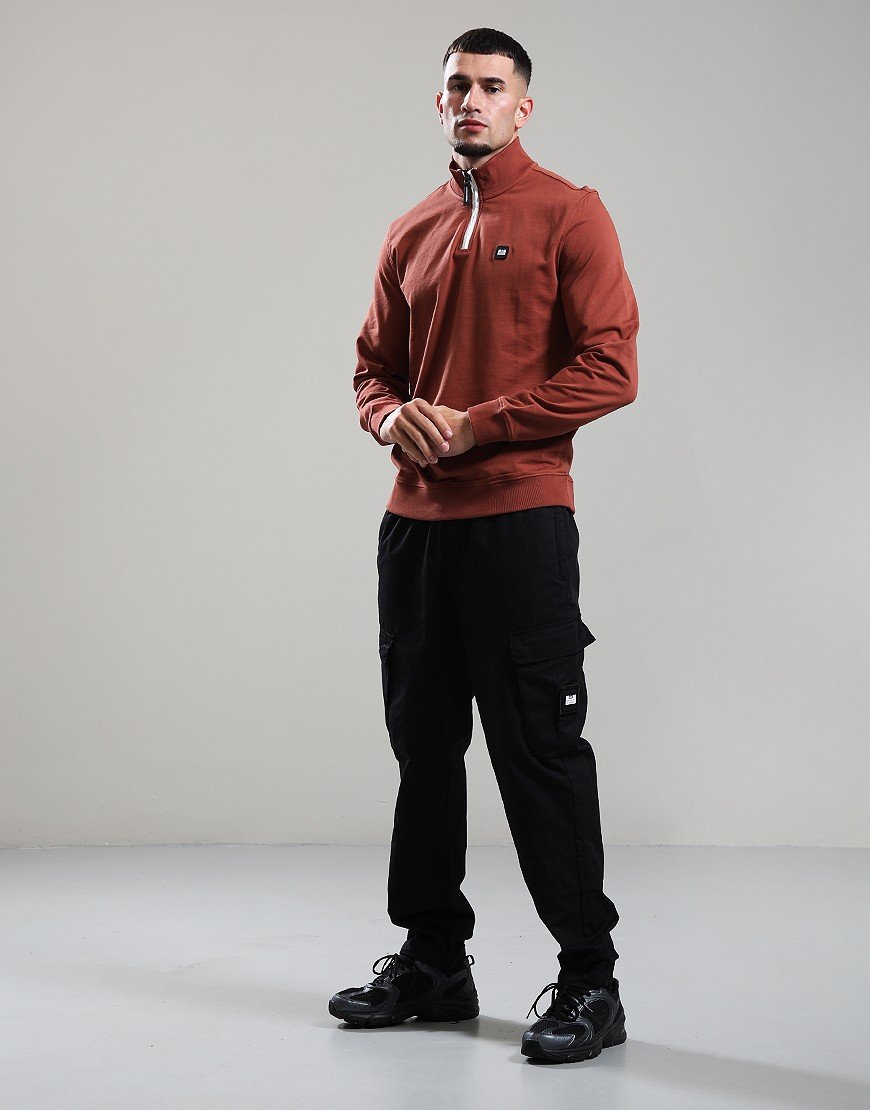 Weekend Offender Alberta Sweat Conker/Winter White