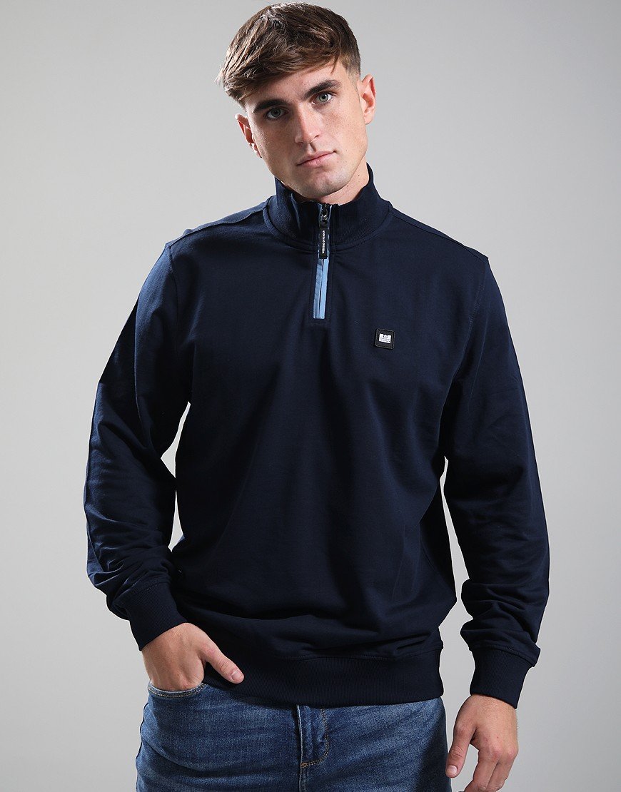 Weekend Offender Alberta Sweat Navy/Thunder Blue