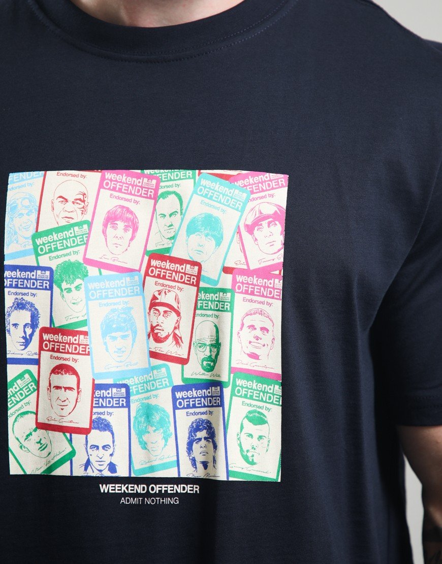 Weekend Offender Approbatus T-Shirt Navy