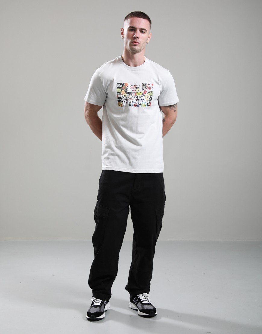Weekend Offender Badges T-Shirt Silver