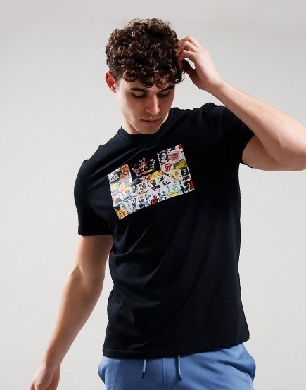 Weekend Offender Badges T-Shirt Black