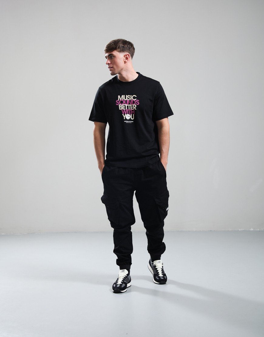 Weekend Offender Bangalter Graphic T-Shirt Black