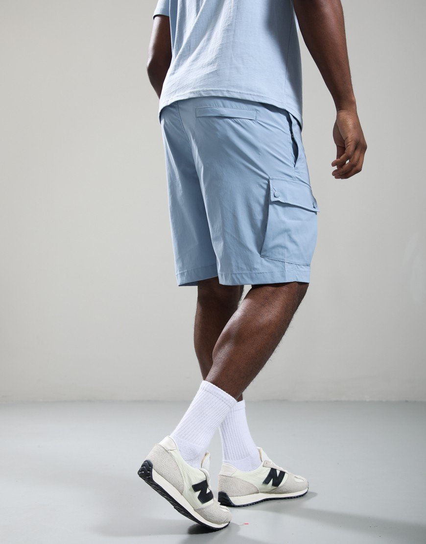 Weekend Offender Baraki Shorts Blue Tourmaline