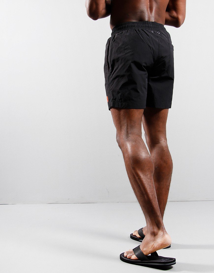 Weekend Offender Barios Swim Shorts Black/Orange