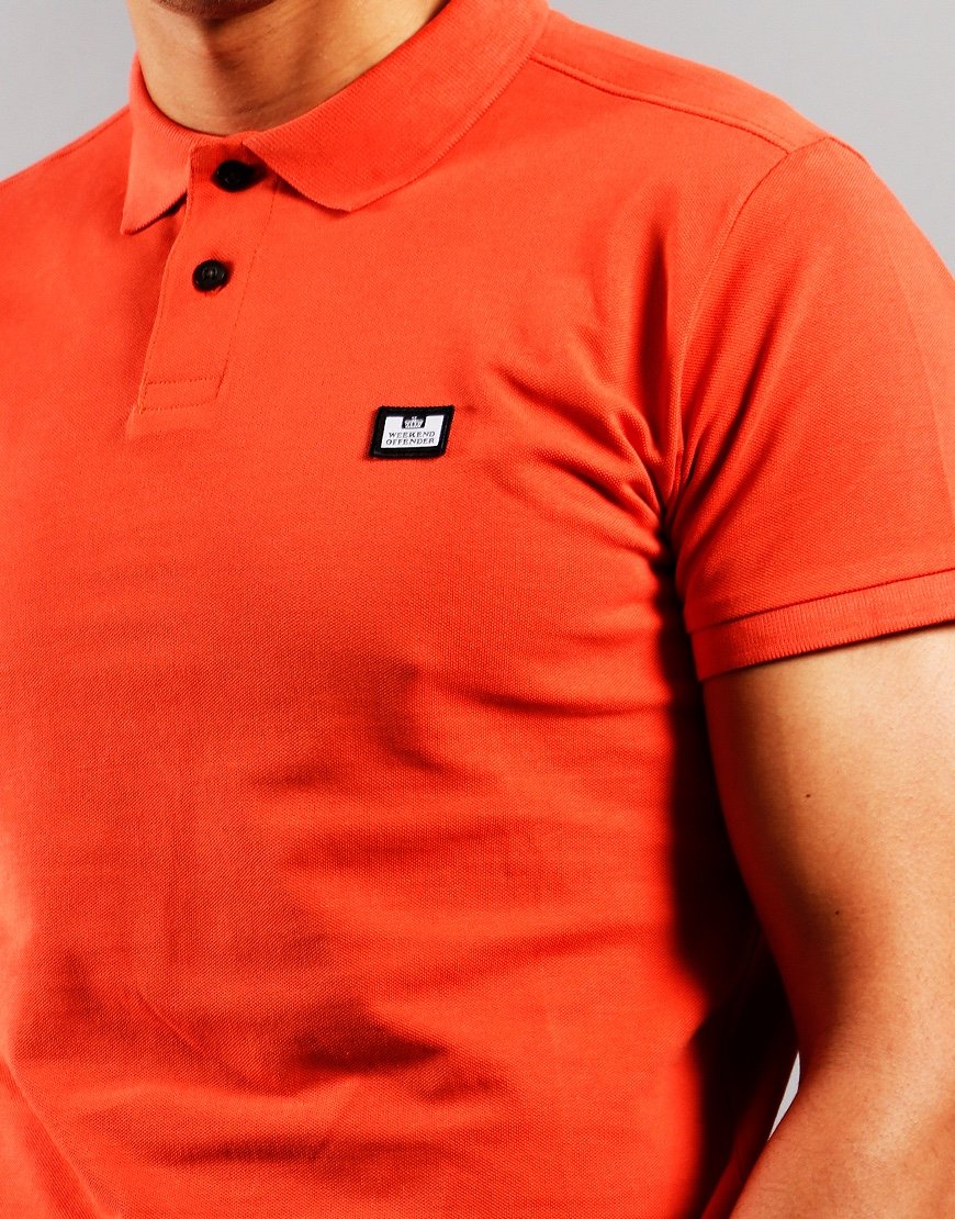 burnt orange polo