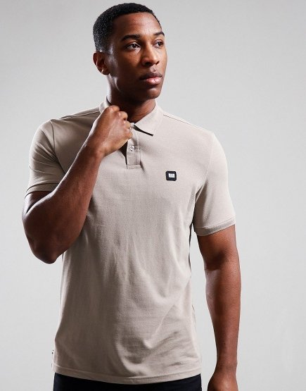 Weekend Offender Barnum Polo Shirt Dark Stone
