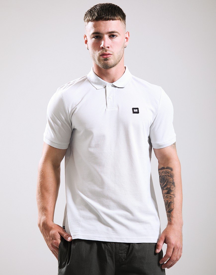 Weekend Offender Barnum Polo Shirt Silver