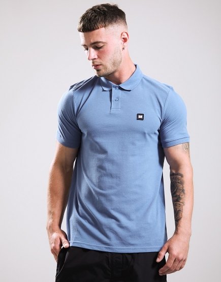 Weekend Offender Barnum Polo Shirt Thunder Blue