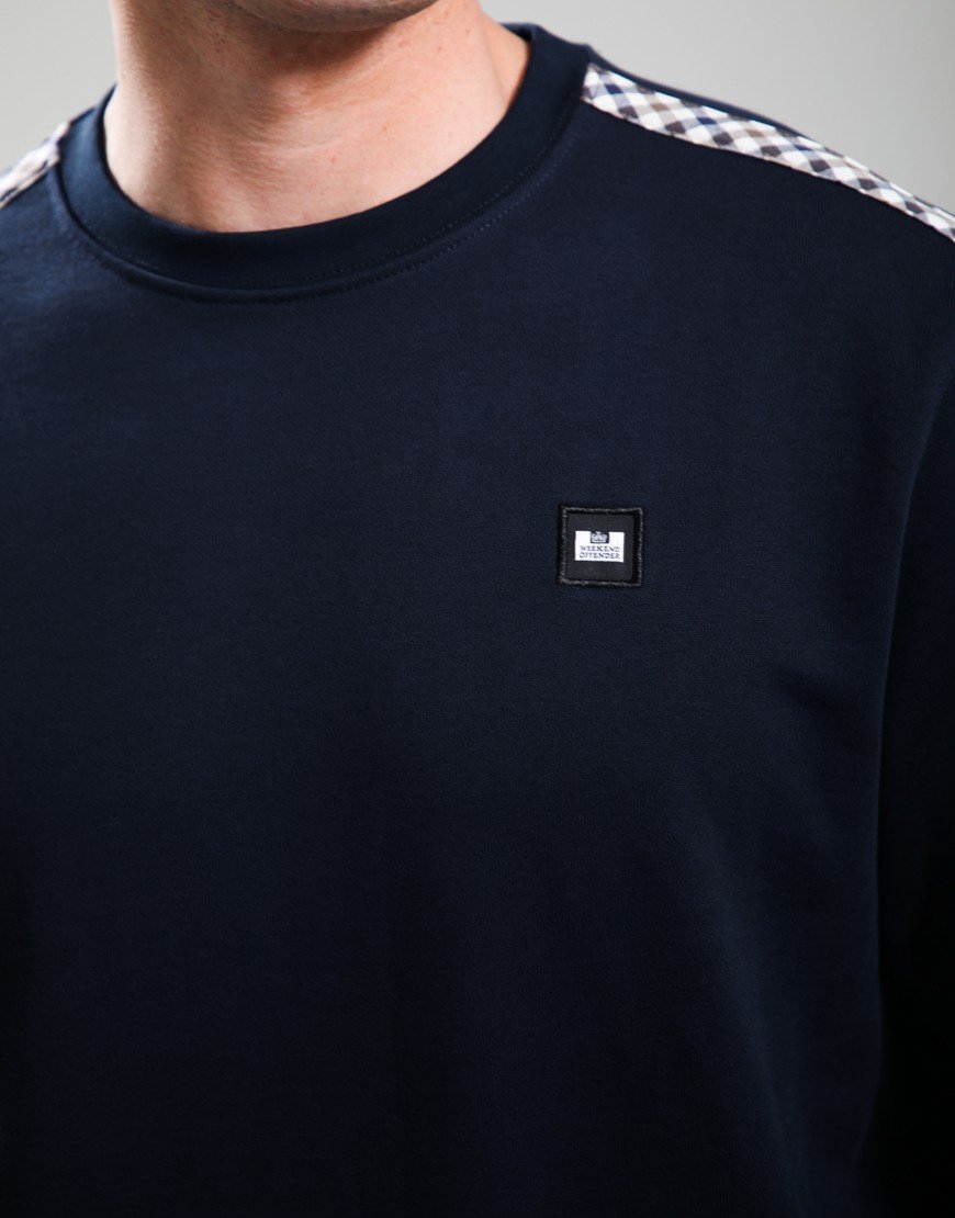 Weekend Offender Beïda Crew Sweat Navy