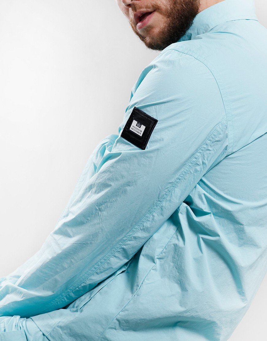 Weekend Offender Borija Overshirt Fresh Aqua