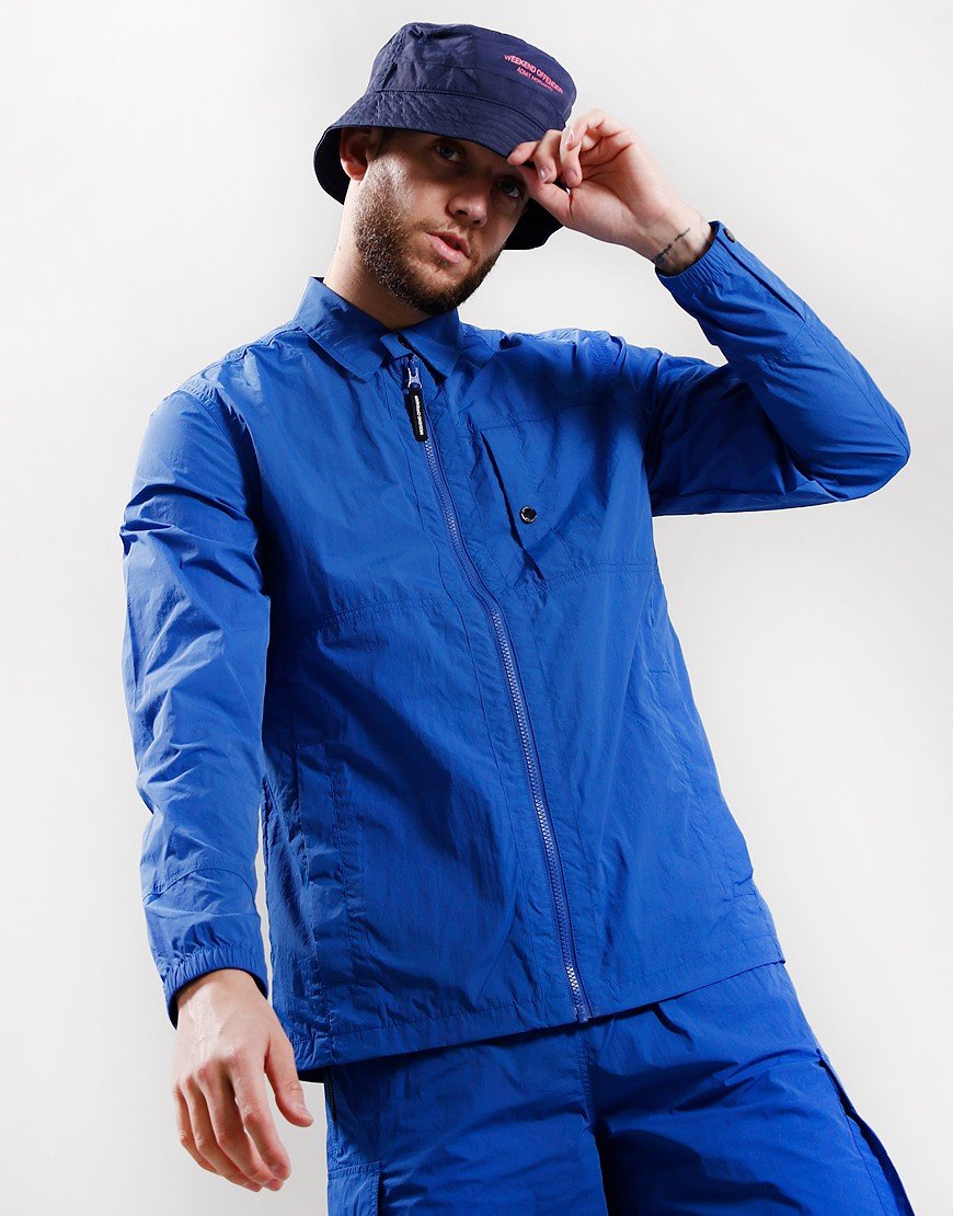 Weekend Offender Borija Overshirt Cobalt