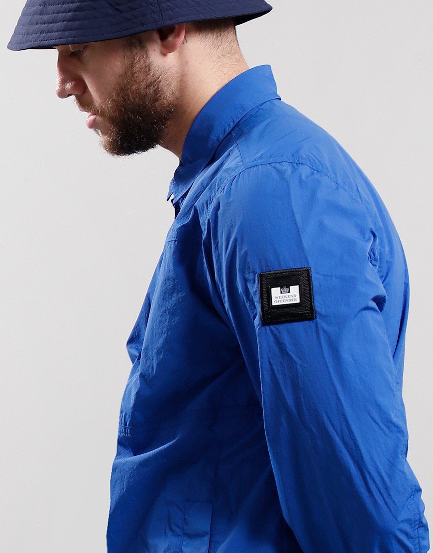 Weekend Offender Borija Overshirt Cobalt