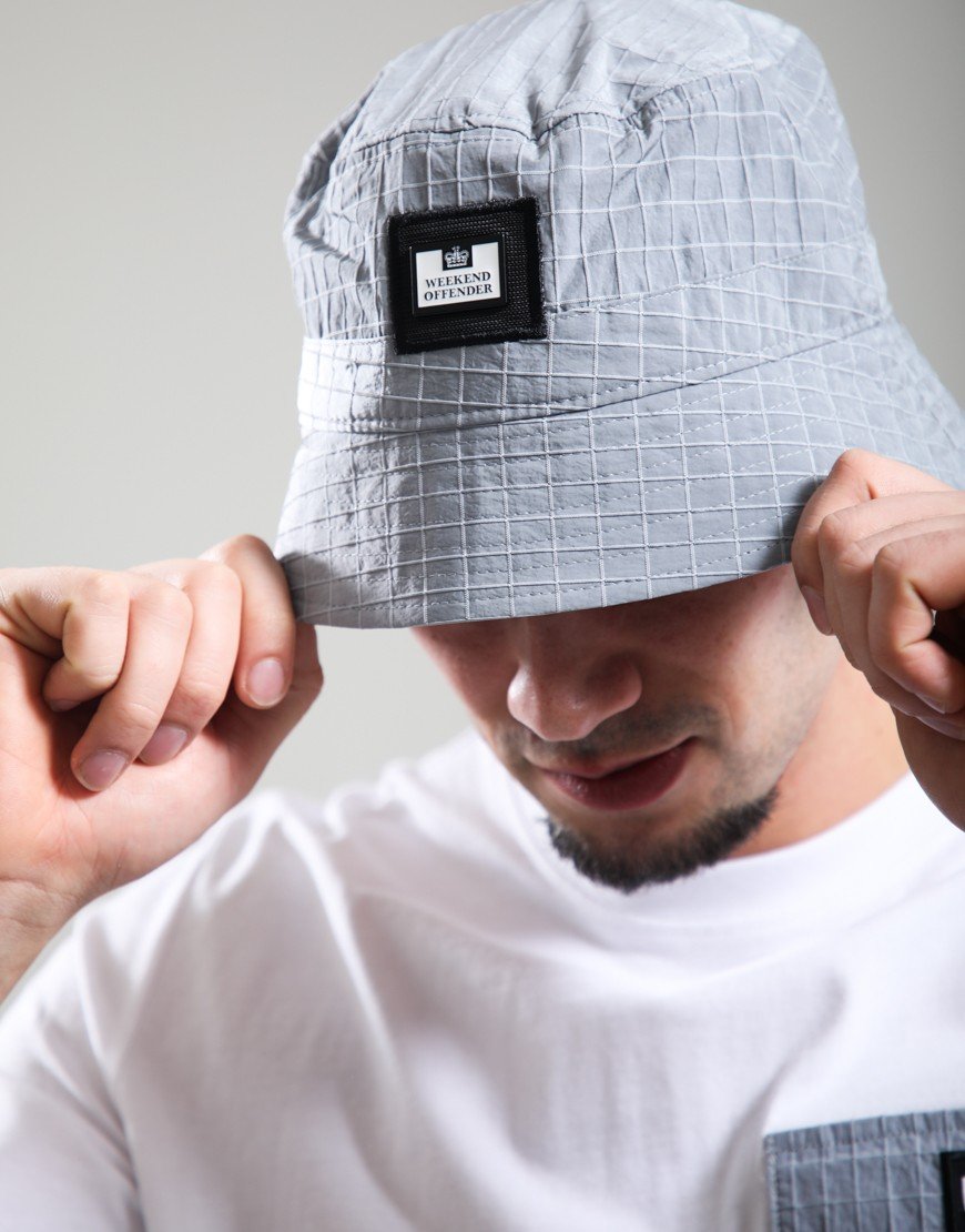 Weekend Offender Boukhari Bucket Hat Smokey