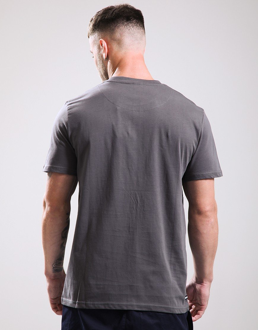 Weekend Offender Bridgetown T-Shirt Anthracite/Winter White