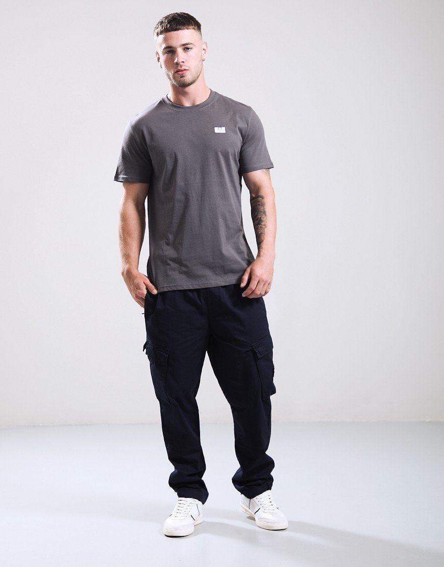 Weekend Offender Bridgetown T-Shirt Anthracite/Winter White