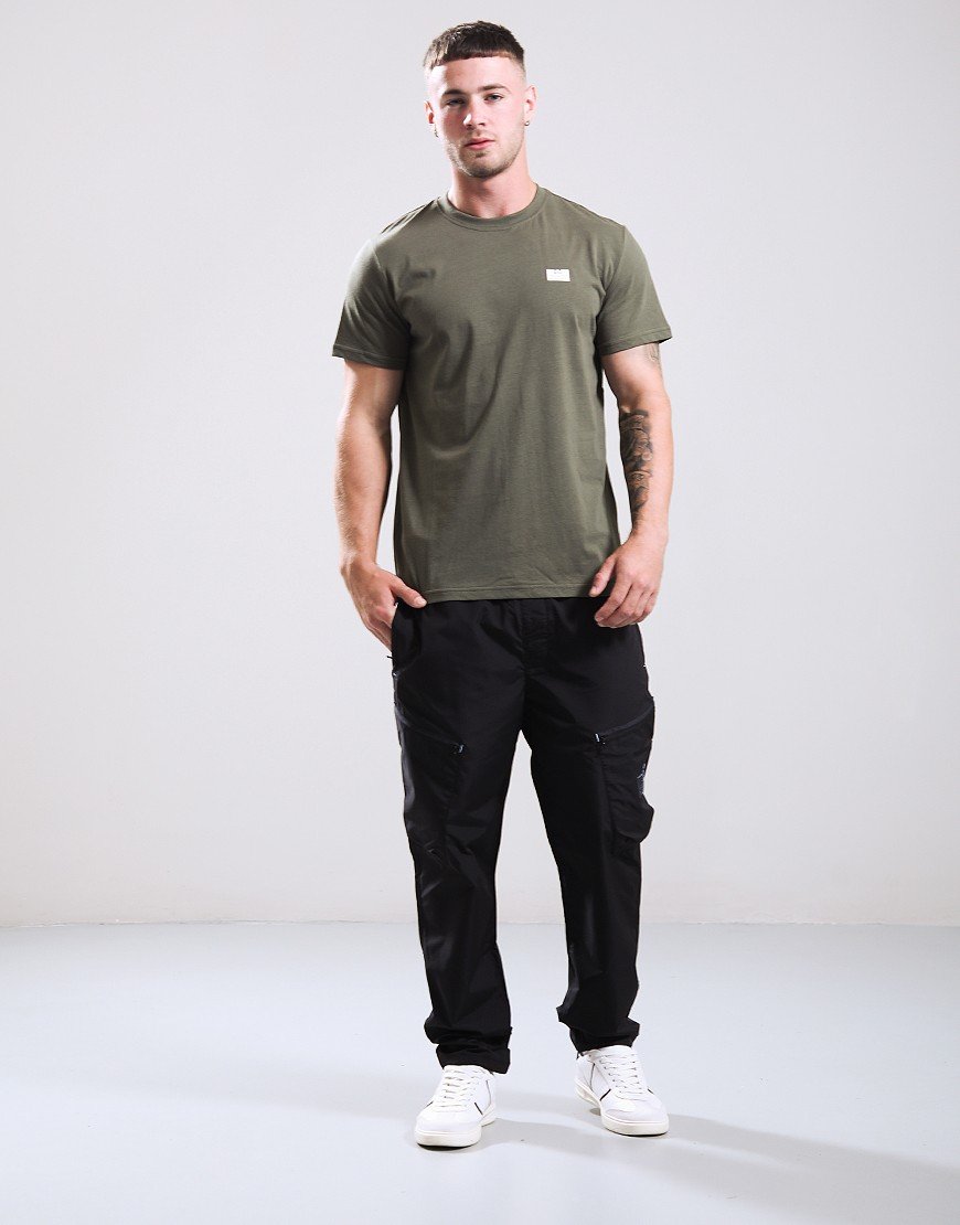 Weekend Offender Bridgetown T-Shirt Dark Green/Winter White