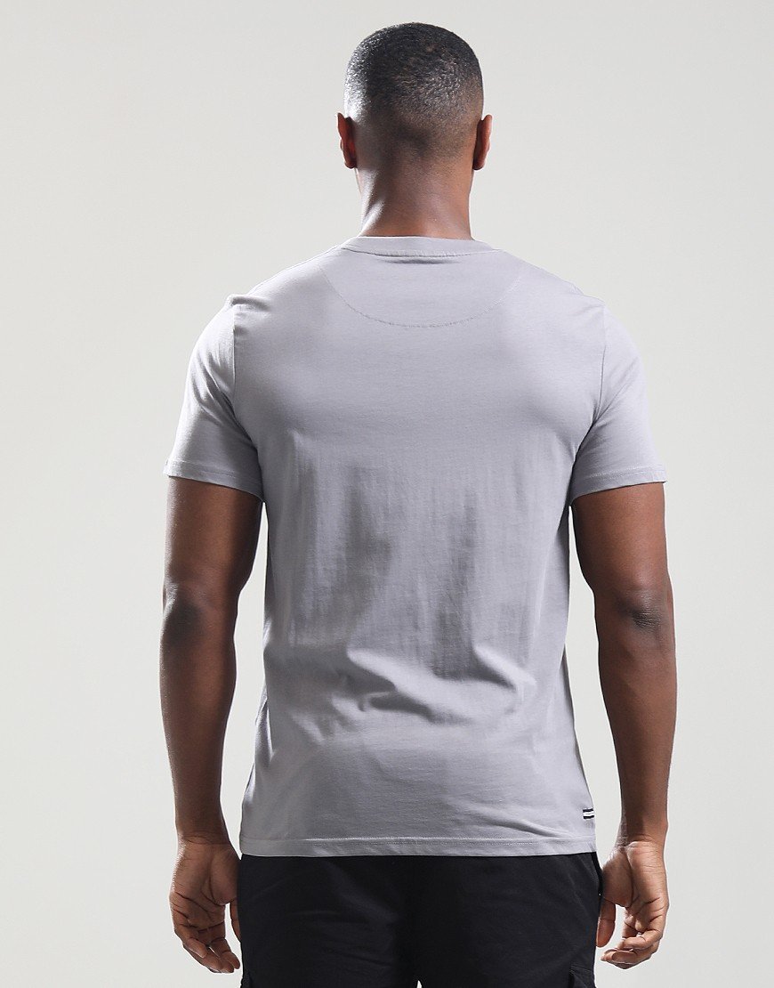 Weekend Offender Bridgetown T-Shirt Mid Grey/Navy