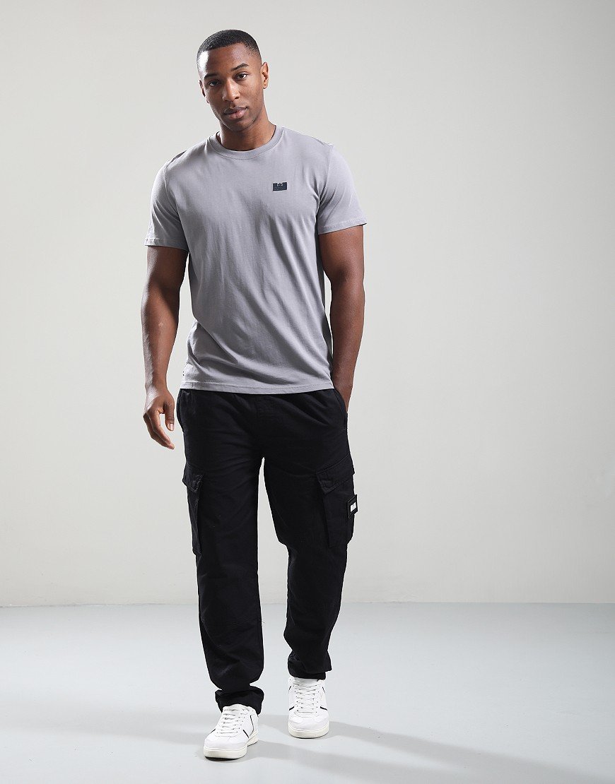 Weekend Offender Bridgetown T-Shirt Mid Grey/Navy