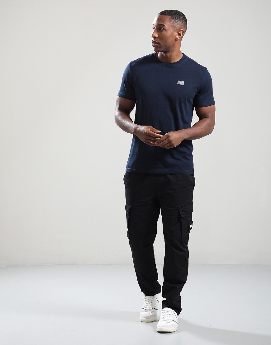 Weekend Offender Bridgetown T-Shirt Navy/Mid Grey