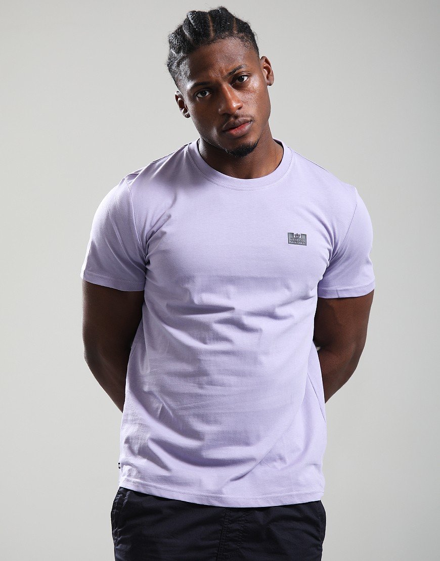 Weekend Offender Bridgetown T-Shirt Steel Lilac/Black