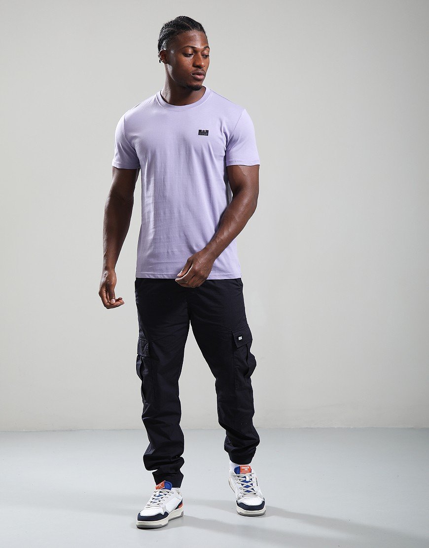 Weekend Offender Bridgetown T-Shirt Steel Lilac/Black