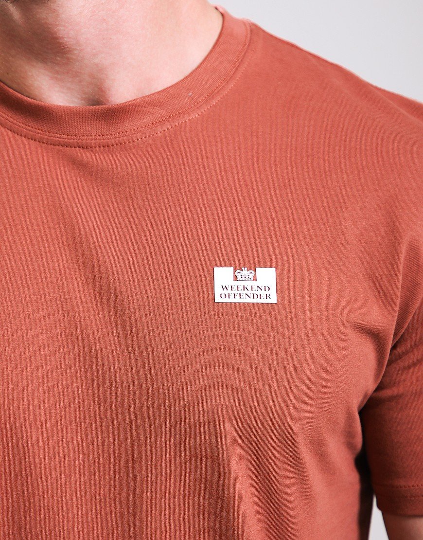 Weekend Offender Bridgetown T-Shirt Conker/Winter White