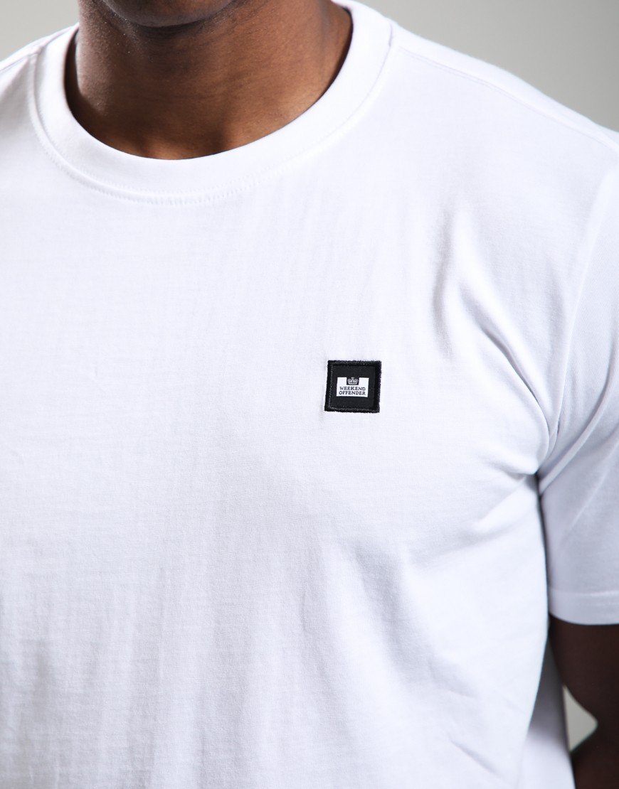 Weekend Offenders Brooklands T-Shirt White