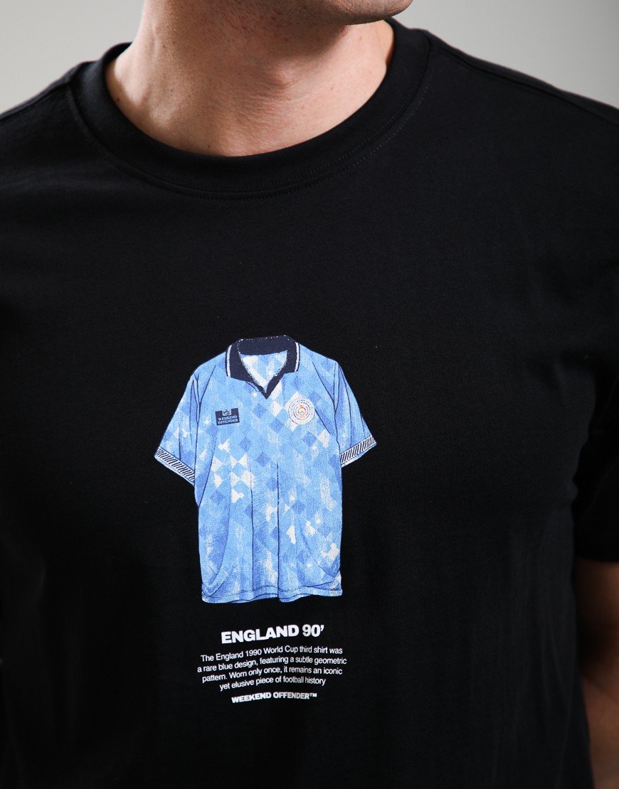 Weekend Offender Butcher World Cup Graphic T-Shirt Black