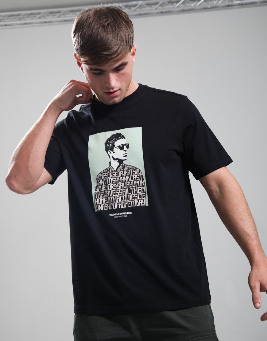 Weekend Offender Camden Graphic T-Shirt Black