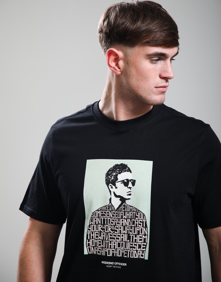 Weekend Offender Camden Graphic T-Shirt Black