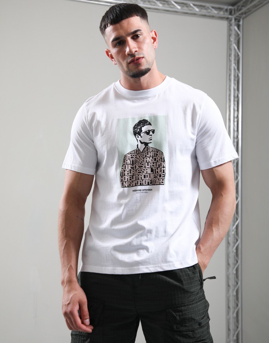 Weekend Offender Camden Graphic T-Shirt White