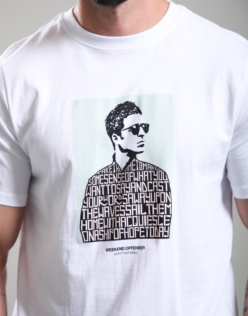 Weekend Offender Camden Graphic T-Shirt White