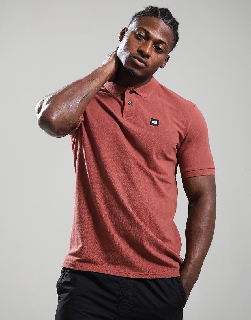 Weekend Offender Caneiros Polo Shirt Clay