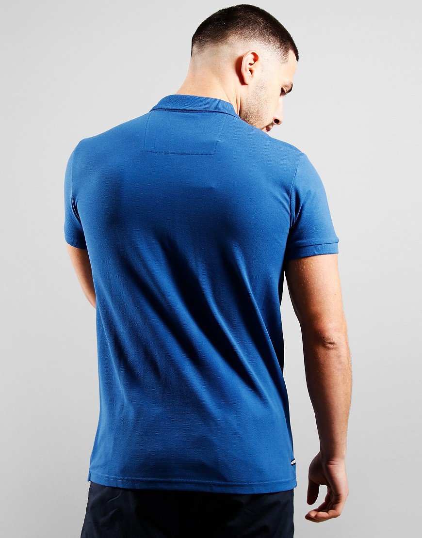 Weekend Offender Caneiros Polo Shirt Deep Blue