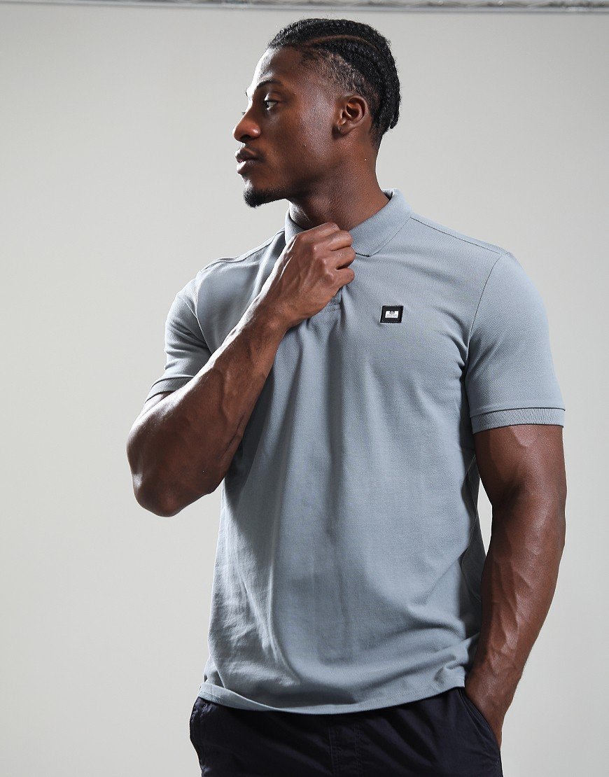 Weekend Offender Caneiros Polo Shirt Porpoise
